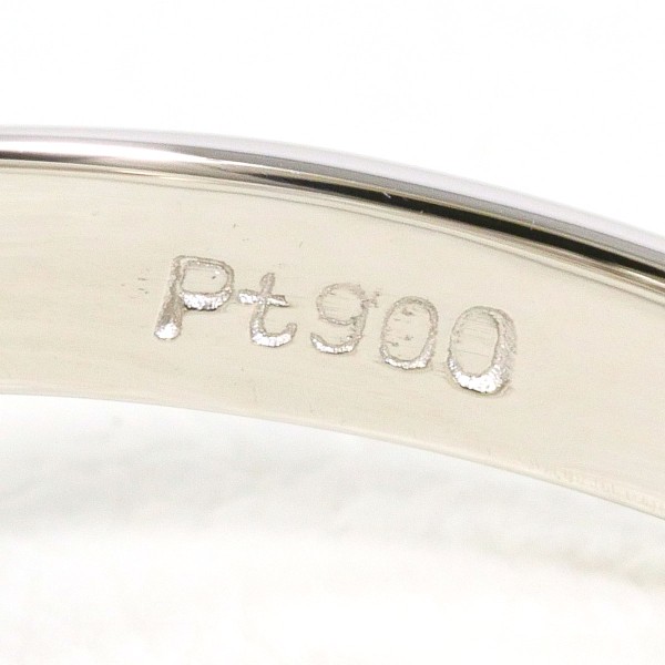 PT900 プラチナ リング 13号 ダイヤ 0.35 中古 PT900 プラチナ リング 13号 ダイヤ 0.35 中古