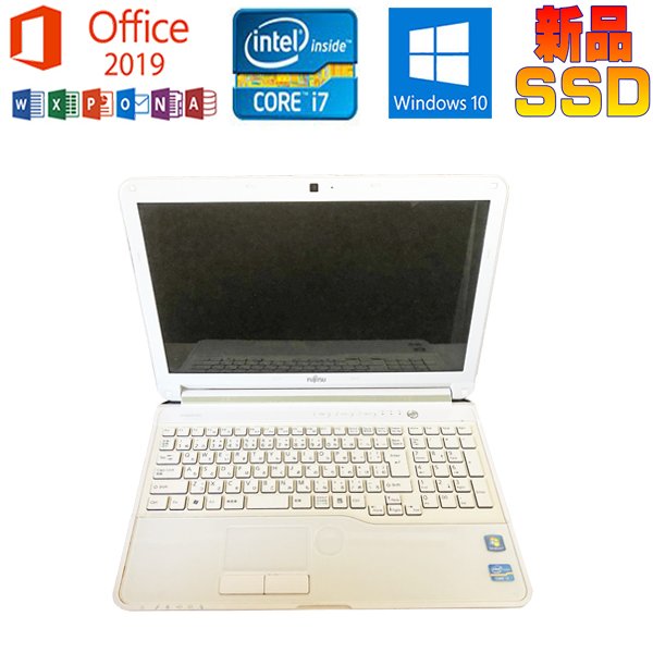 スペシャルオファ AH56/H LIFEBOOK FMVA56HW/Microsoft i7 Core Office 中古ノートPC -  aegis.qa