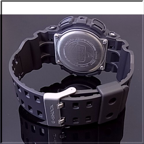 アナデジ メンズ腕時計 ブラック GA-100-1A1 海外モデル