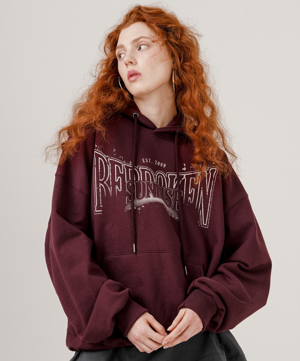 [ EZKATON ]★REVERIE HEAVY COTTON HOODIE Maison Kitsuné cotton sweatshirt Fox Head Patch Regular