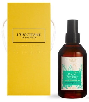 【BTS愛用】 LOCCITANE ピュリファイング ホームミスト100ml+リラックシングピローミスト100ml セット ギフトセット