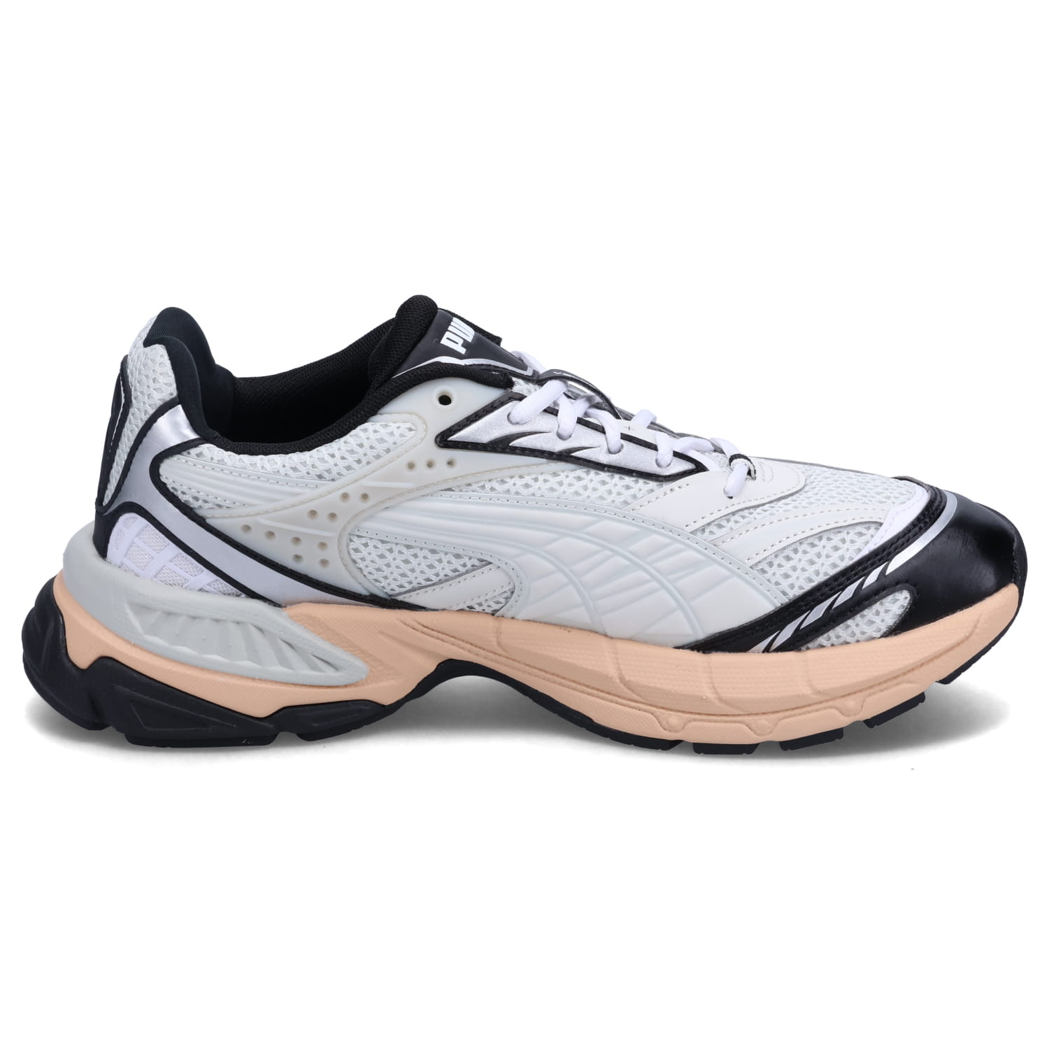 スニーカー ベロファシス テクニック メンズ グレー 390932-06 スニーカー ベロファシス テクニック メンズ グレー 390932-06