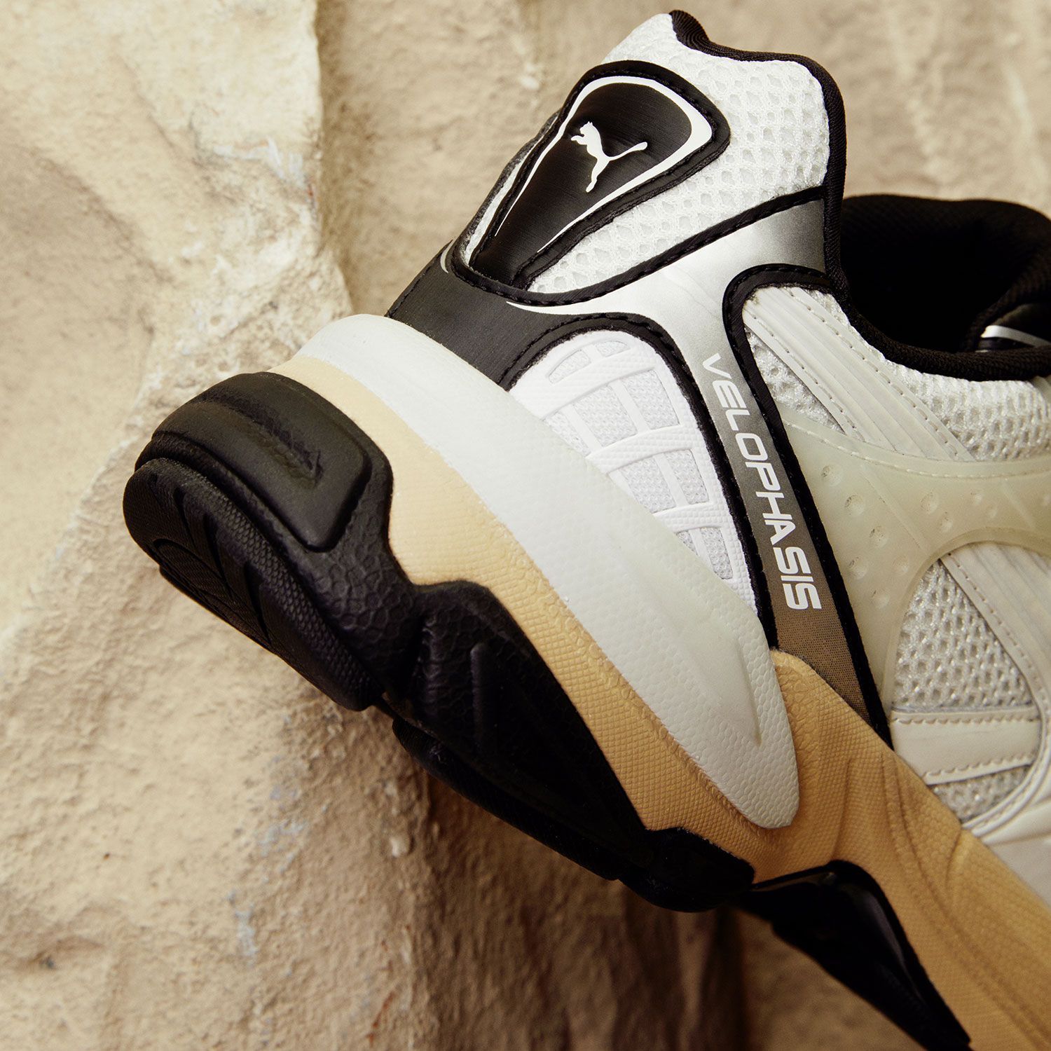 スニーカー ベロファシス テクニック メンズ グレー 390932-06 スニーカー ベロファシス テクニック メンズ グレー 390932-06