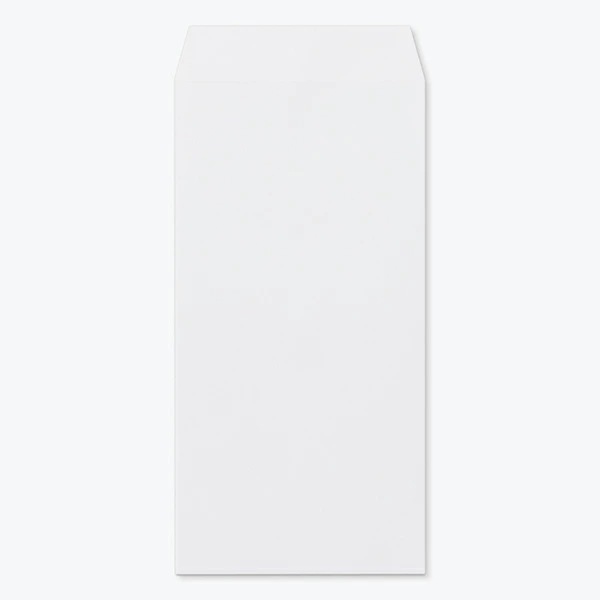 [ケース販売] 山櫻 封筒 長3 スミ貼 本ケントCoC 紙厚100g 郵便枠ナシ 1,000枚 / A4三折用 白 無地 郵便番号枠なし 00513012-1000