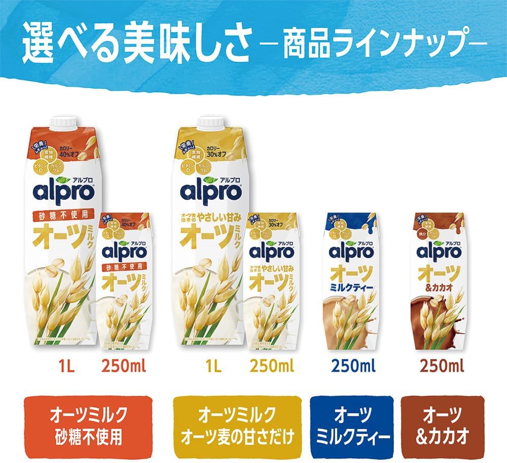 【送料無料】アルプロ たっぷり食物繊維 オーツミルク オーツミルク 砂糖不使用 1000ml2ケース/12本 mdprevattcaulkingandwaterproofing.com