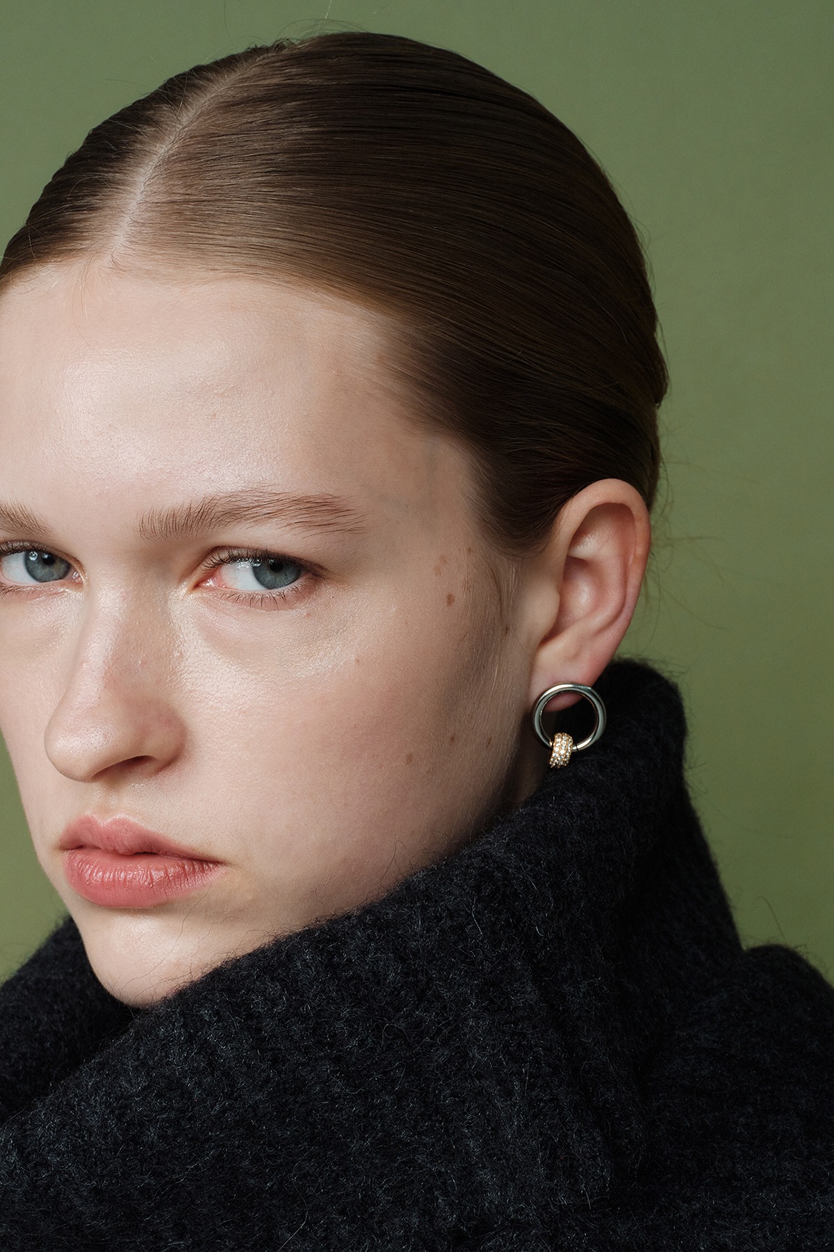 Monday Edition】SHINY RING EARRINGS ピアス