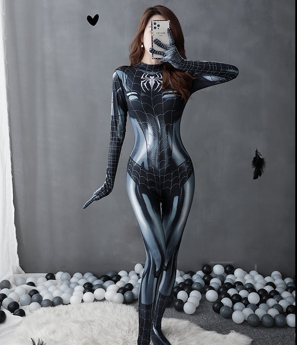 Qoo10] コスプレ スパイダーマン コスチューム