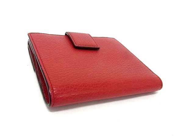 グッチ 折り財布 インターロッキングG Wホック 二つ折り財布 レザー 449405 レッド ゴールド金具 折財布 小銭入れ サイフ プレゼント 札入れ 人気 カード入れ【本物保証】 グッチ 折り財布 インターロッキングG Wホック 二つ折り財布 レザー 449405 レッド ゴールド金具 折財布 小銭入れ サイフ プレゼント 札入れ 人気 カード入れ【本物保証】