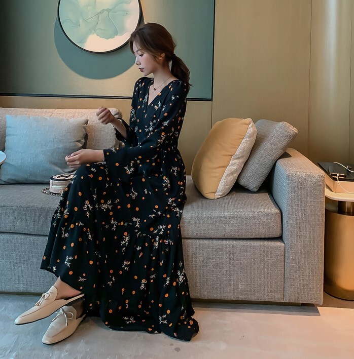 フレア 大人 ワンピース 五分丈 Vネック ロング丈 背中見せ 楽天市場】背中 深v（ワンピース｜レディースファッション）の通販