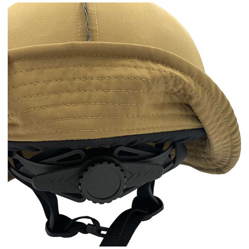 アサヒサイクル　08823SG基準ヘルメット 帽子タイプベージュ ベージュ　KURUPPO