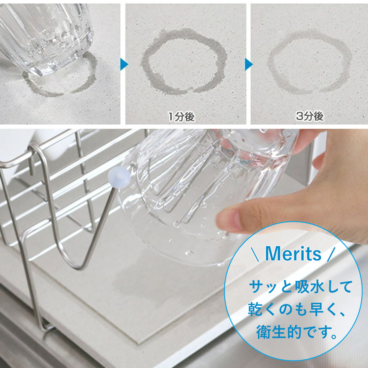 ビーワーススタイル KAWAKI 包丁スタンド 珪藻土 ステンレス 日本製 包丁立て 包丁差し ナイフスタンド 包丁たて 包丁ケース 包丁収納 ナイフケース 包丁入れ ナイフブロック 包丁