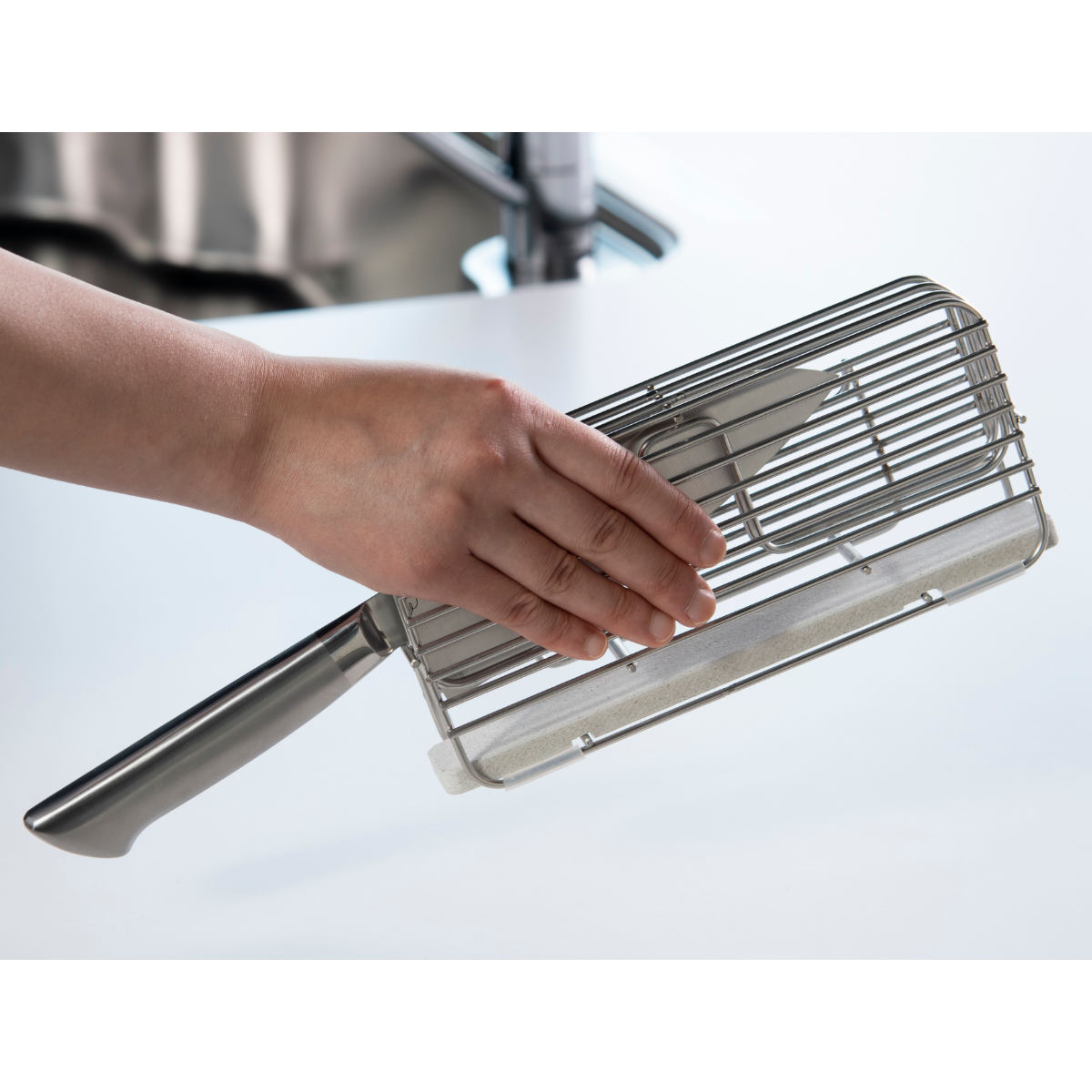 ビーワーススタイル KAWAKI 包丁スタンド 珪藻土 ステンレス 日本製 包丁立て 包丁差し ナイフスタンド 包丁たて 包丁ケース 包丁収納 ナイフケース 包丁入れ ナイフブロック 包丁