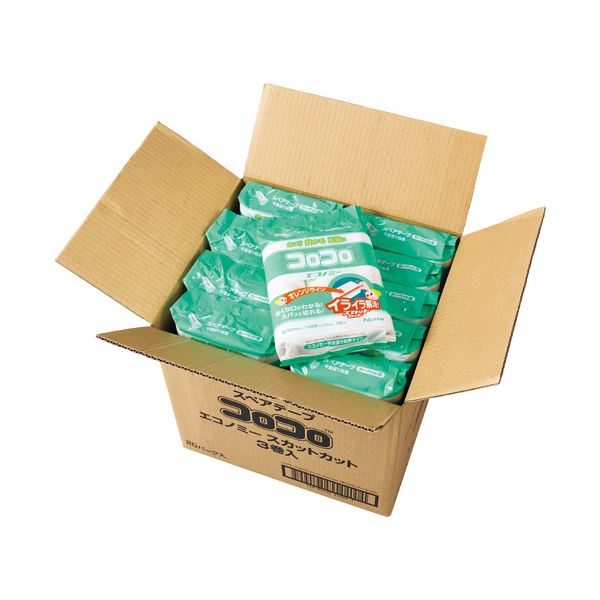 ニトムズコロコロエコノミー スカットカット スペアテープ 幅160mmx70周巻 CC0001 1セット(60巻:3巻x20パック) ニトムズコロコロエコノミー スカットカット スペアテープ 幅160mmx70周巻 CC0001 1セット(60巻:3巻x20パック)