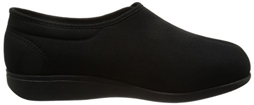 快歩主義 介護シューズ 軽量 転倒予防 リハビリ 幅広 5E KHS L011-5E レディース ブラックストレッチ 24.5 cm