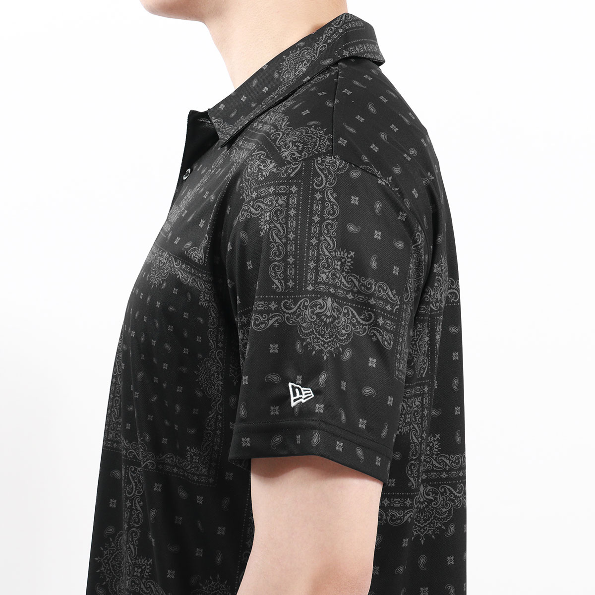 正規取扱店 ゴルフウェア メンズ ゴルフ ウェア トップス バンダナ柄 春 夏 秋 半袖 鹿の子 ポロシャツ Bandana All over 正規取扱店 ゴルフウェア メンズ ゴルフ ウェア トップス バンダナ柄 春 夏 秋 半袖 鹿の子 ポロシャツ Bandana All over