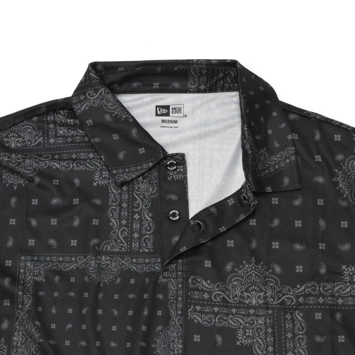 正規取扱店 ゴルフウェア メンズ ゴルフ ウェア トップス バンダナ柄 春 夏 秋 半袖 鹿の子 ポロシャツ Bandana All over 正規取扱店 ゴルフウェア メンズ ゴルフ ウェア トップス バンダナ柄 春 夏 秋 半袖 鹿の子 ポロシャツ Bandana All over