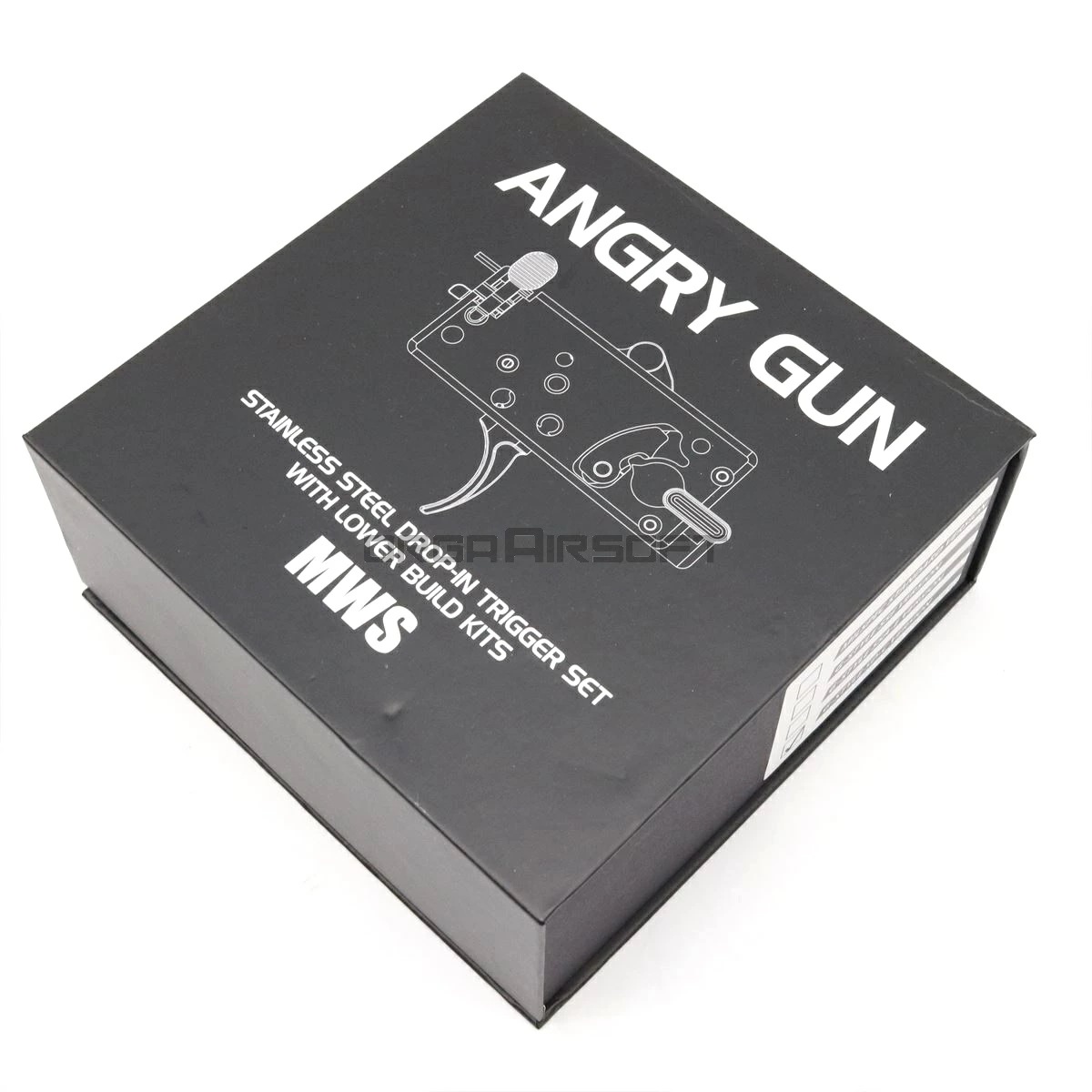 ANGRY GUN ステンレス・スチール ドロップイン トリガーセット GEISSELE SSF Ver. 東京マルイMWS用