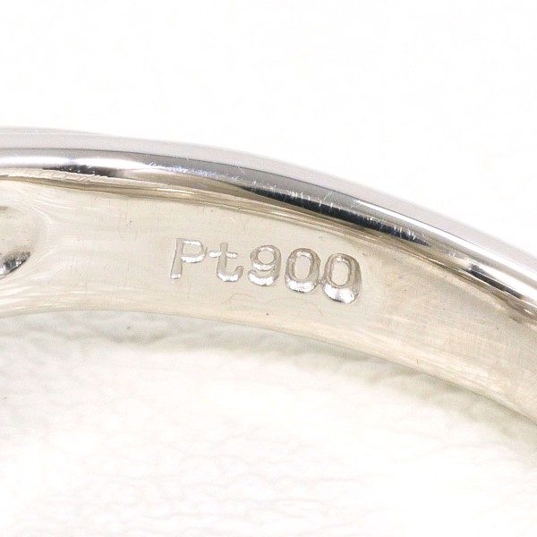PT900 プラチナ リング 指輪 8.5号 ダイヤ 0.50 総重量約4.8g ジュエリー 中古