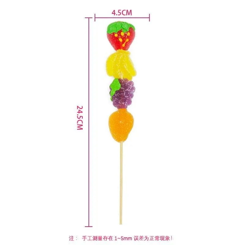 【まとめ買い価格 10セット1配送】Youtubeで話題 韓国お菓子 バケツに砂糖32個 フルーツ串ファッジ