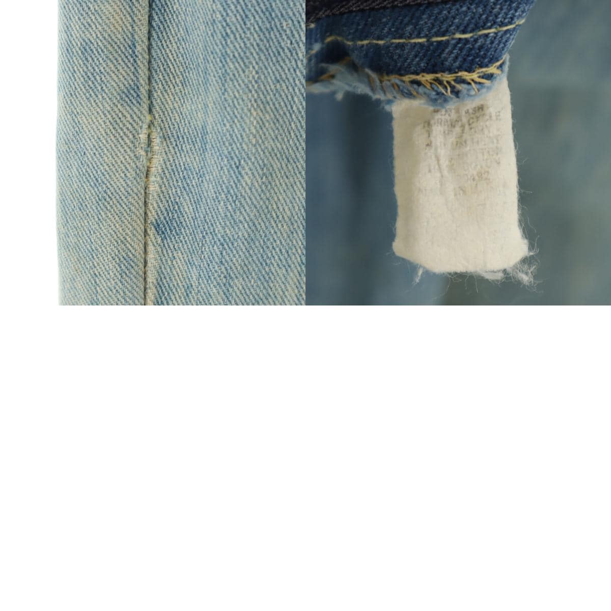 70s 80s ヴィンテージ 42タロン デニムパンツ ブルー メンズ 古着