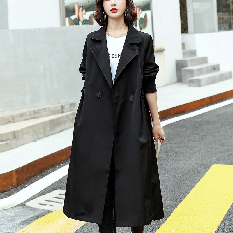 2023秋冬新入荷 コート可愛らしい体型カバー 新作 ファッション 大きいサイズ ロング　トレンチコート レディース ロング 英伦風 気質 コート　春トレンチコート　薄手