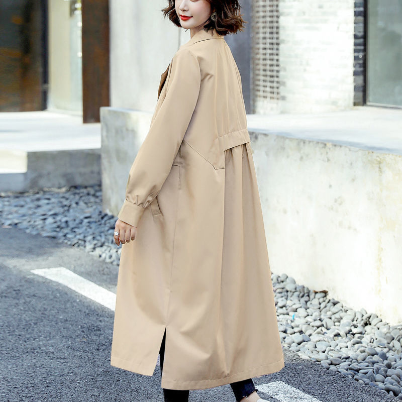 2023秋冬新入荷 コート可愛らしい体型カバー 新作 ファッション 大きいサイズ ロング　トレンチコート レディース ロング 英伦風 気質 コート　春トレンチコート　薄手