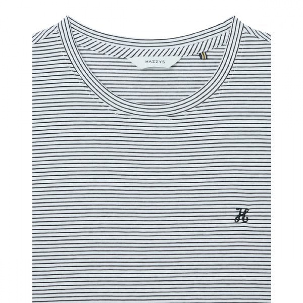 [24SS] [ベスト] [クラシックセラー] ブラックストライプコットンブレンドハーフ WSTS4BC34BK