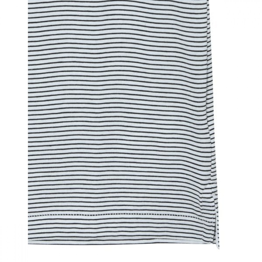 [24SS] [ベスト] [クラシックセラー] ブラックストライプコットンブレンドハーフ WSTS4BC34BK