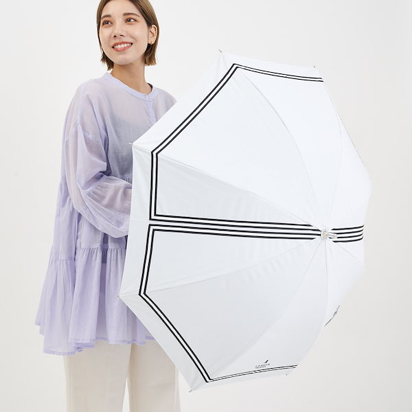 Qoo10] ランバン 日傘 長傘 晴雨兼用 雨傘 レディース