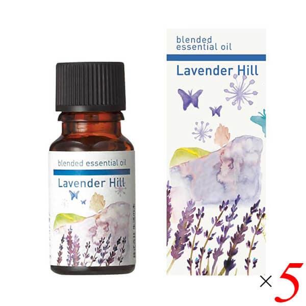生活の木 ブレンドエッセンシャルオイル 10ml 5本セット ラベンダーヒル 生活の木 ブレンドエッセンシャルオイル 10ml 5本セット ラベンダーヒル