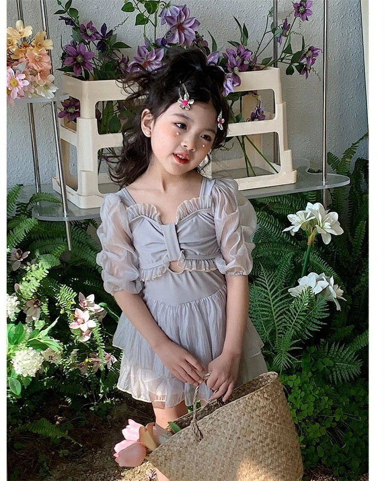 女の子 水着 ペア 親子 みずぎ 子ども ワンピース 水着 母 水着 体型カバー 水着 キッズ 水着 大人 海 旅行 ビーチ 水着 遊び 可愛い 水着 半袖 レディース オールインワン 水着 大き