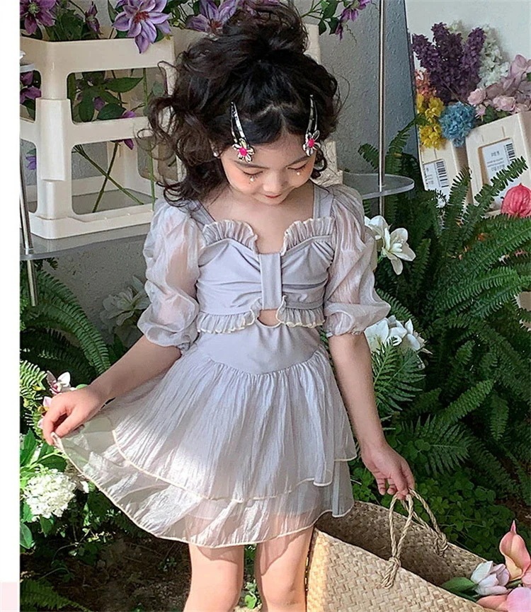 女の子 水着 ペア 親子 みずぎ 子ども ワンピース 水着 母 水着 体型カバー 水着 キッズ 水着 大人 海 旅行 ビーチ 水着 遊び 可愛い 水着 半袖 レディース オールインワン 水着 大き