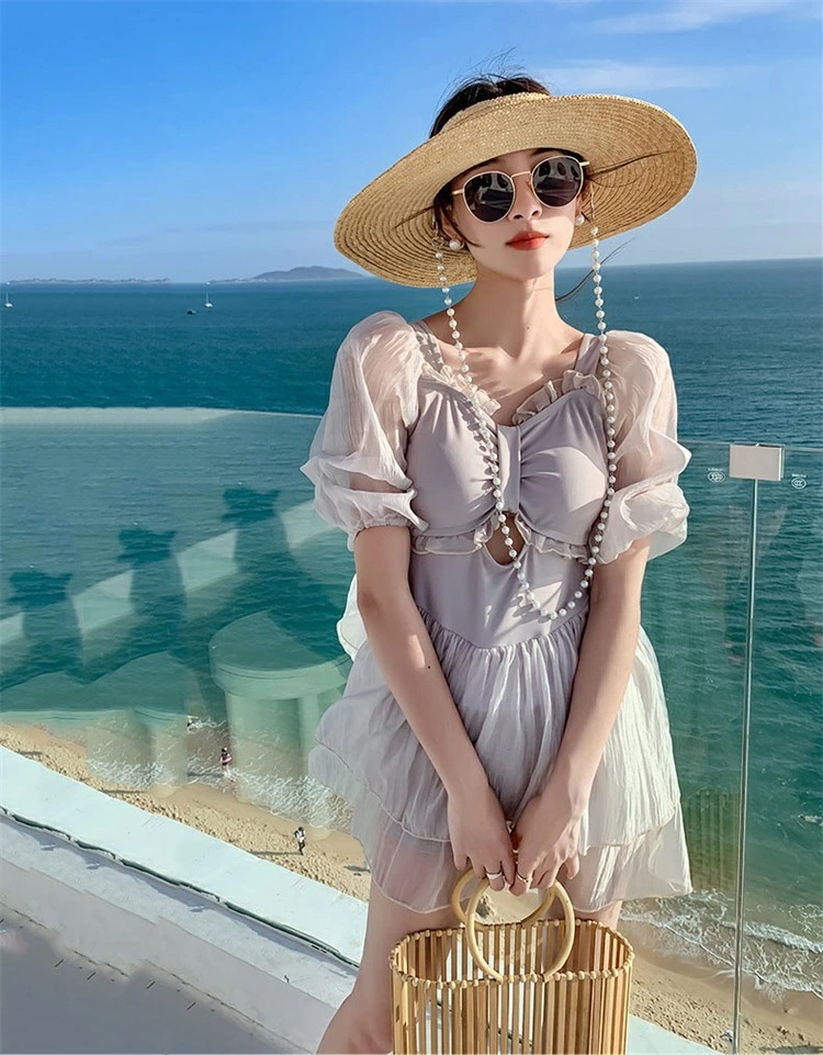 女の子 水着 ペア 親子 みずぎ 子ども ワンピース 水着 母 水着 体型カバー 水着 キッズ 水着 大人 海 旅行 ビーチ 水着 遊び 可愛い 水着 半袖 レディース オールインワン 水着 大き