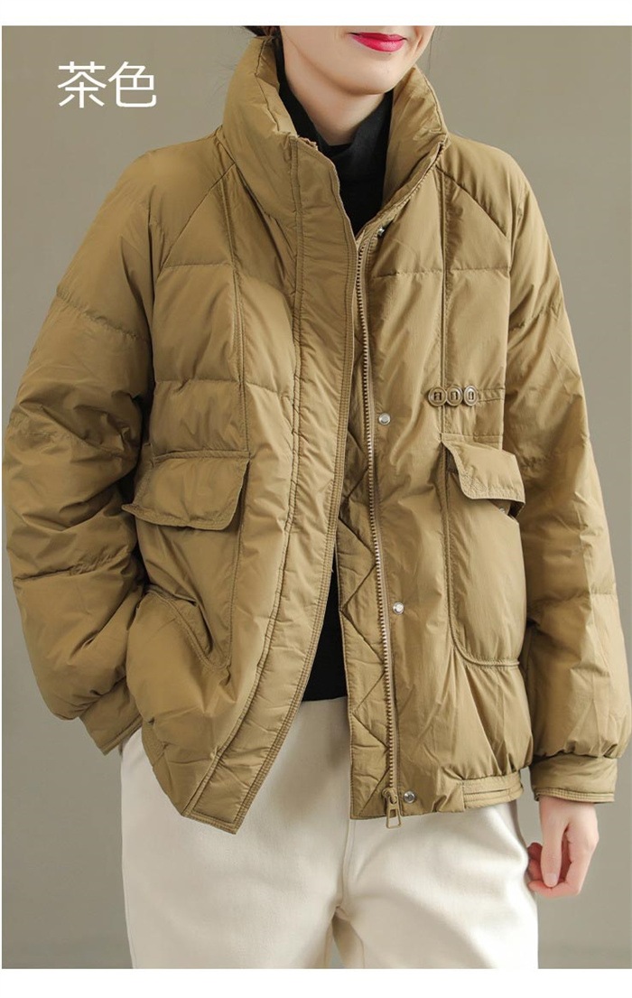 中綿コート レディース ジャケット コート 中綿ジャケット アウター スタンドカラー 秋冬 ショート丈 防寒コート 無地 キルティングジャケット 軽量 冬物 ショート丈 秋 ショートコート 無地 軽