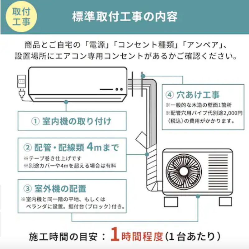 エアコン 6畳用 2025年モデル ホワイト シンプル 除湿 壁掛け 単相100V IRA-2206R-W