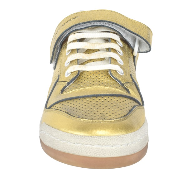 SAINT LAURENT サンローラン ユーズド加工 ベルクロ レザー スニーカー/602546 08D40 8279 SAINT LAURENT サンローラン ユーズド加工 ベルクロ レザー スニーカー/602546 08D40 8279