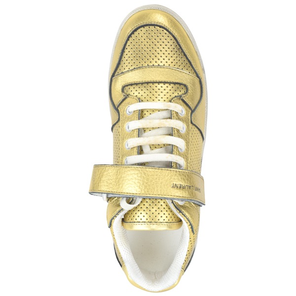 SAINT LAURENT サンローラン ユーズド加工 ベルクロ レザー スニーカー/602546 08D40 8279 SAINT LAURENT サンローラン ユーズド加工 ベルクロ レザー スニーカー/602546 08D40 8279