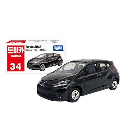 トヨタ　アクア　ミニカー タカラトミー トミカ 034 トヨタ アクア (ミニカー) 価格比較