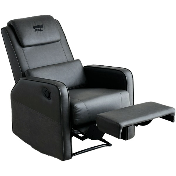 SeAGA_リクライナーソファ_1P_GY グレー 組立品