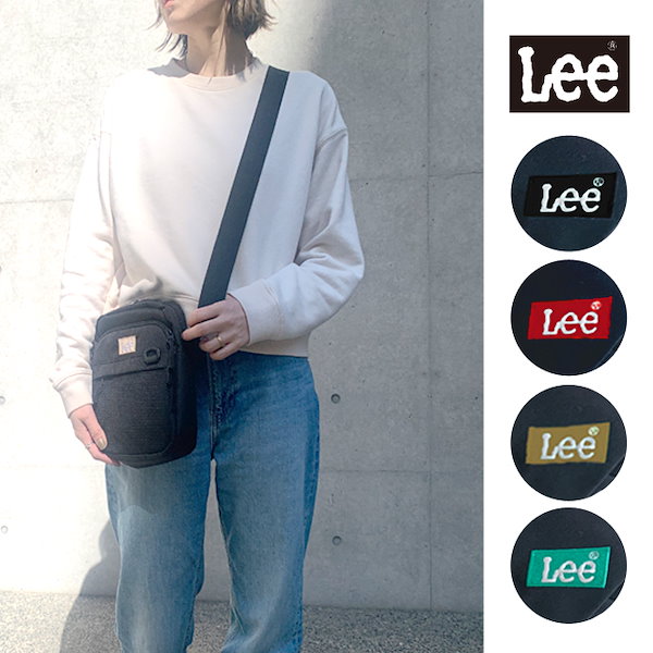 Qoo10] lee ショルダー スクエアショルダーバッグ ス
