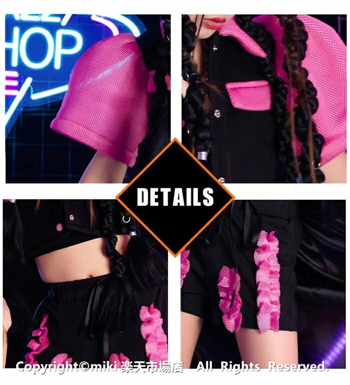 新作！キッズダンス衣装 セットアップ チアダンス衣装 ヒップホップ チアリーダー 衣装 ジャズダンス 衣装 HIPHOP 女の子 セットアップ ダンス衣装 HIPHOP 応援団 体操服 ステージ