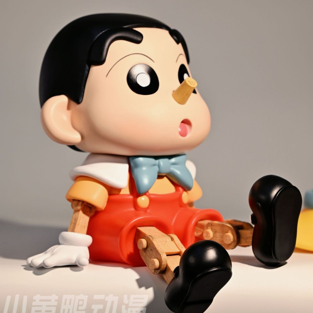 超大型32cmトレンド野原新之助クレヨンしんちゃんcosピノキオ木頭人フィギュア置物 超大型32cmトレンド野原新之助クレヨンしんちゃんcosピノキオ木頭人フィギュア置物