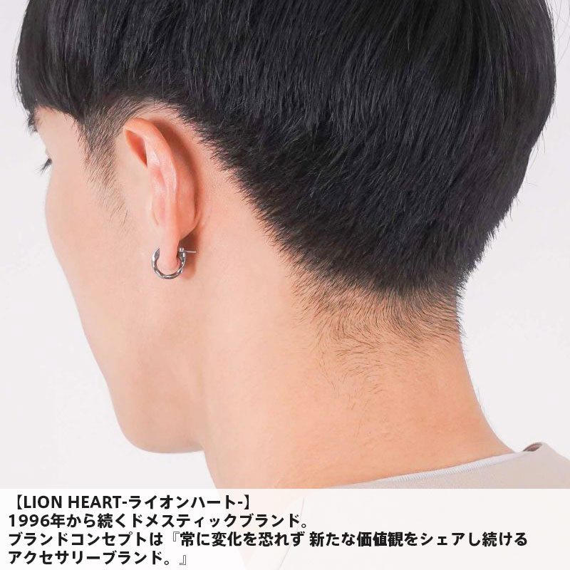 クロッシング ピアス ツイスト シルバー925 ブラック 黒 S 片耳用 1点売り メンズ ブランド 彼氏 プレゼント クロッシング ピアス ツイスト シルバー925 ブラック 黒 S 片耳用 1点売り メンズ ブランド 彼氏 プレゼント