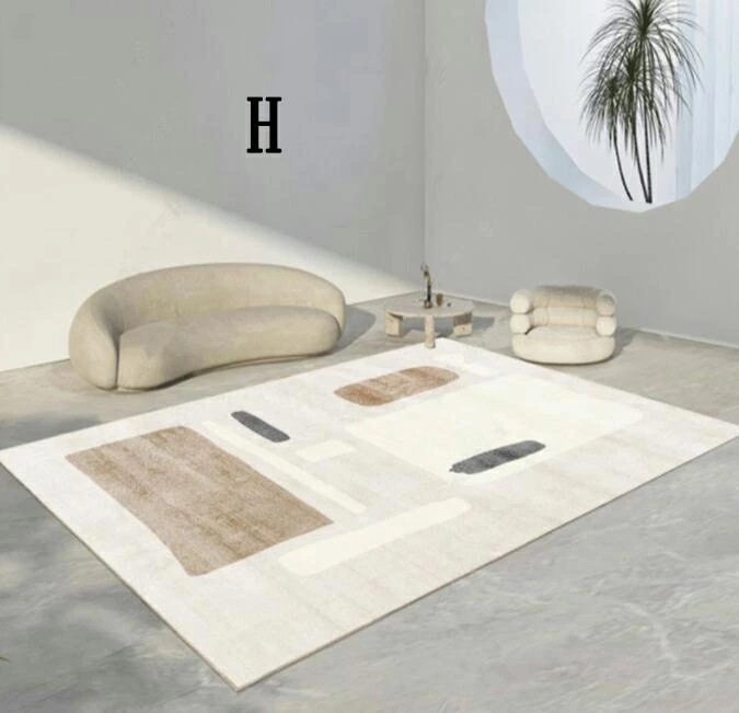 「品質良い」長方形カーペット 絨毯 ふわふわ 北欧系 10色 おしゃれ 140X200cm 160X230cm ペット対応 ウォッシャブル 敷物 リビング 玄関 寝室 ベビーハウス キッズルーム ソフ