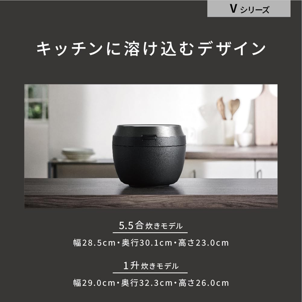 パナソニック 炊飯器 5.5合 最高峰モデル ビストロ 匠技AI 加圧熱風ポンプ搭載 お手入れ部品2点 ライトグレージュ SR-V10BA-H