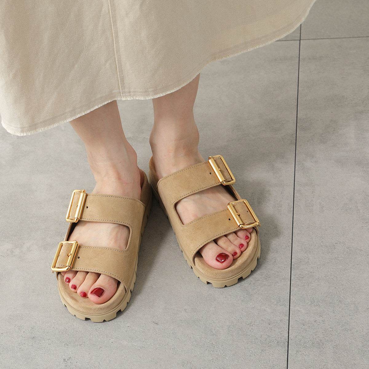 PRADA プラダ スライドサンダル 1XX692 054 レディース