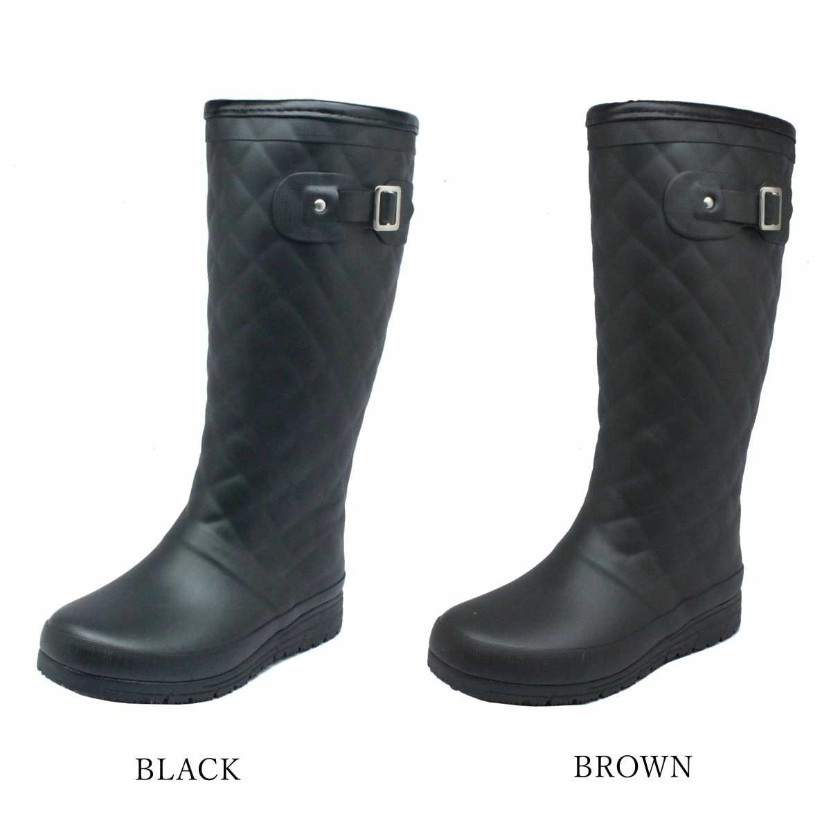 長靴 レディース おしゃれ 雪道 防寒 防水 防滑 ロング丈 レインブーツ LHR-4031C 4031 ブラック ブラウン 長靴 レディース おしゃれ 雪道 防寒 防水 防滑 ロング丈 レインブーツ LHR-4031C 4031 ブラック ブラウン