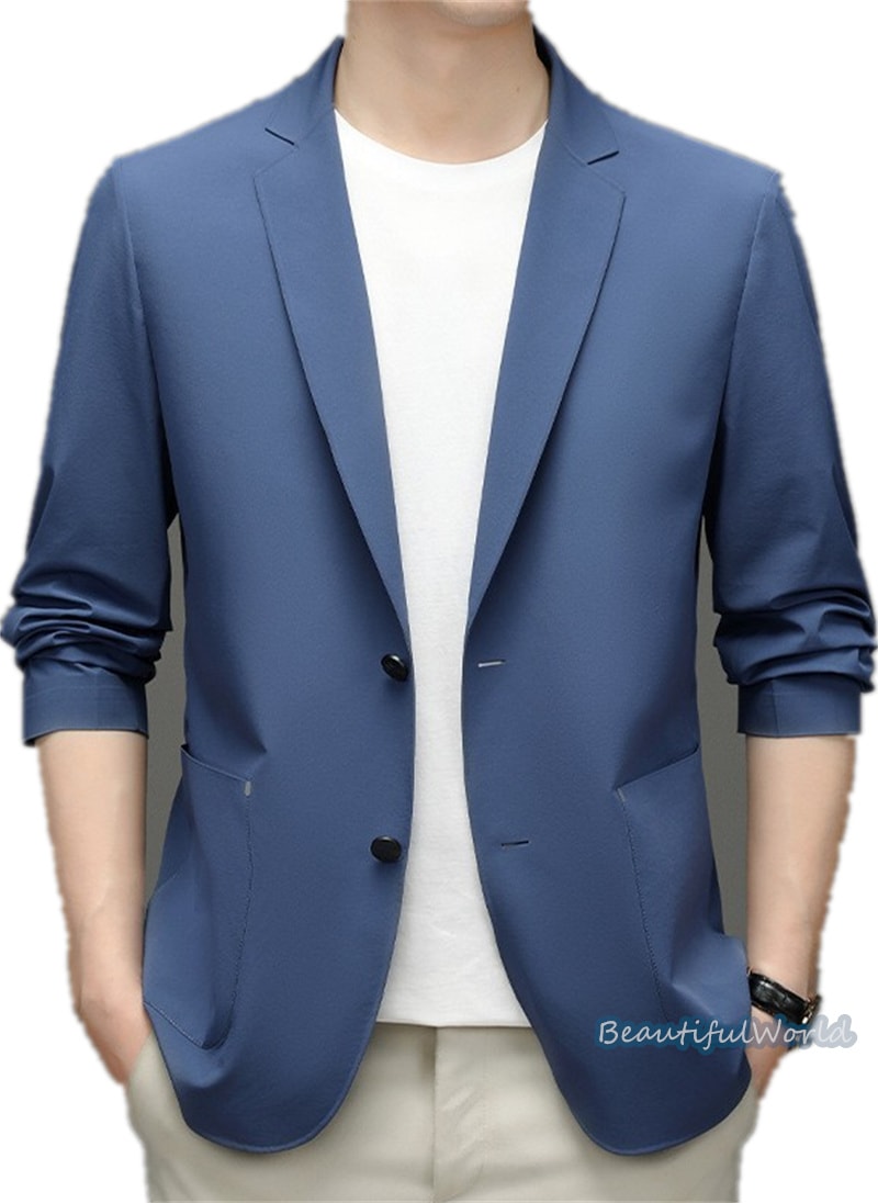 テーラードジャケット メンズ おしゃれ ブレザージャケット カジュアルスーツ ビジネススーツ フォマールスーツ アウター 春夏 通勤 紳士用