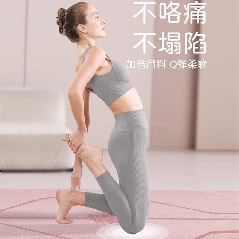 ヨガマット ヨガマット 衝撃吸収 遮音性 折りたたみ ヨガマット ヨガマット 厚くする 滑り止め tpe 厚手