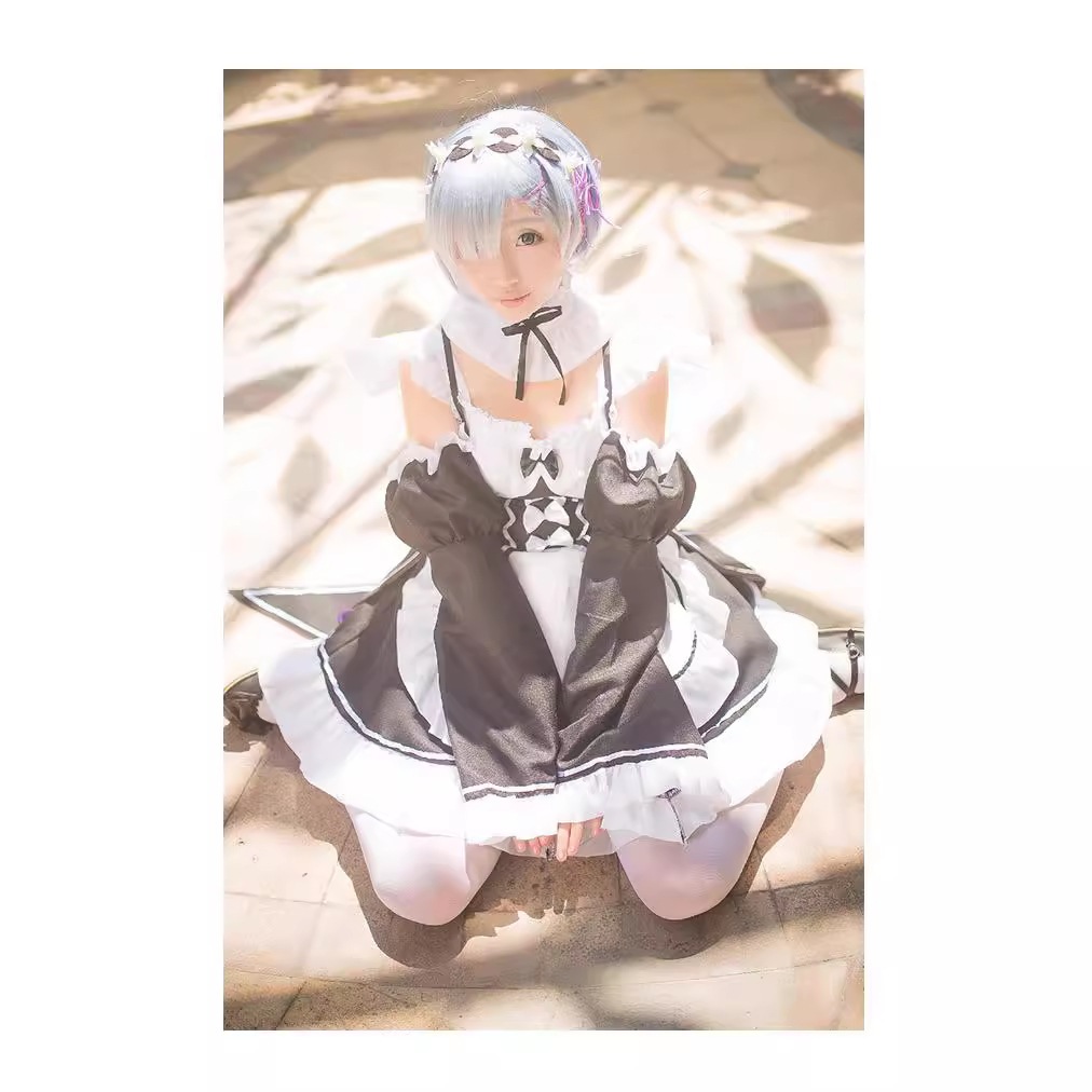 ゼロから始める异世界生活ライムレムラムコスプレ衣装フルセットアニメメイドダンス